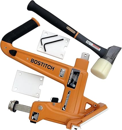 Amazon Com Bostitch Mfn 201 Manual Flooring Cleat Nailer Kit