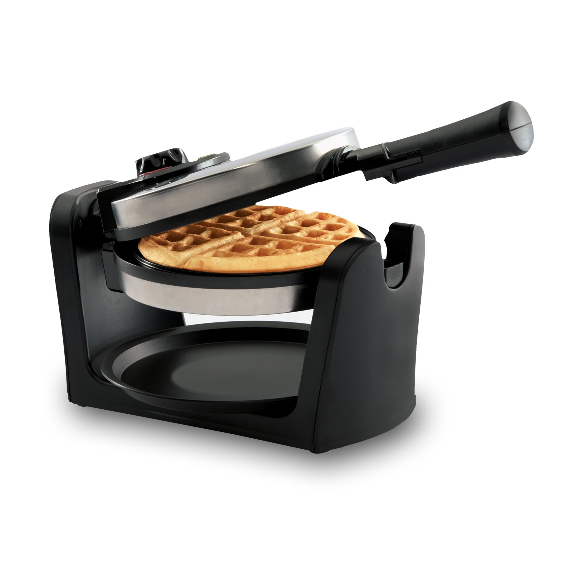 West Bend 6201 Rotary Waffle Maker Extra Deep Fast and Easy 180 Degree