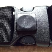 Portefeuille/porte-monnaie Ceinture EUROLINE En Cuir Noir - Vintage - Unisexe