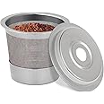 AODPWEN 2 Pack Reusable Pods for Ninja Dual Brew Coffee Maker, Stainless Steel Reusable K Pod Permanent K Cups Filters Coffee Accessories Compatible with Ninja CFP101 & Ninja PB051 Coffee Maker