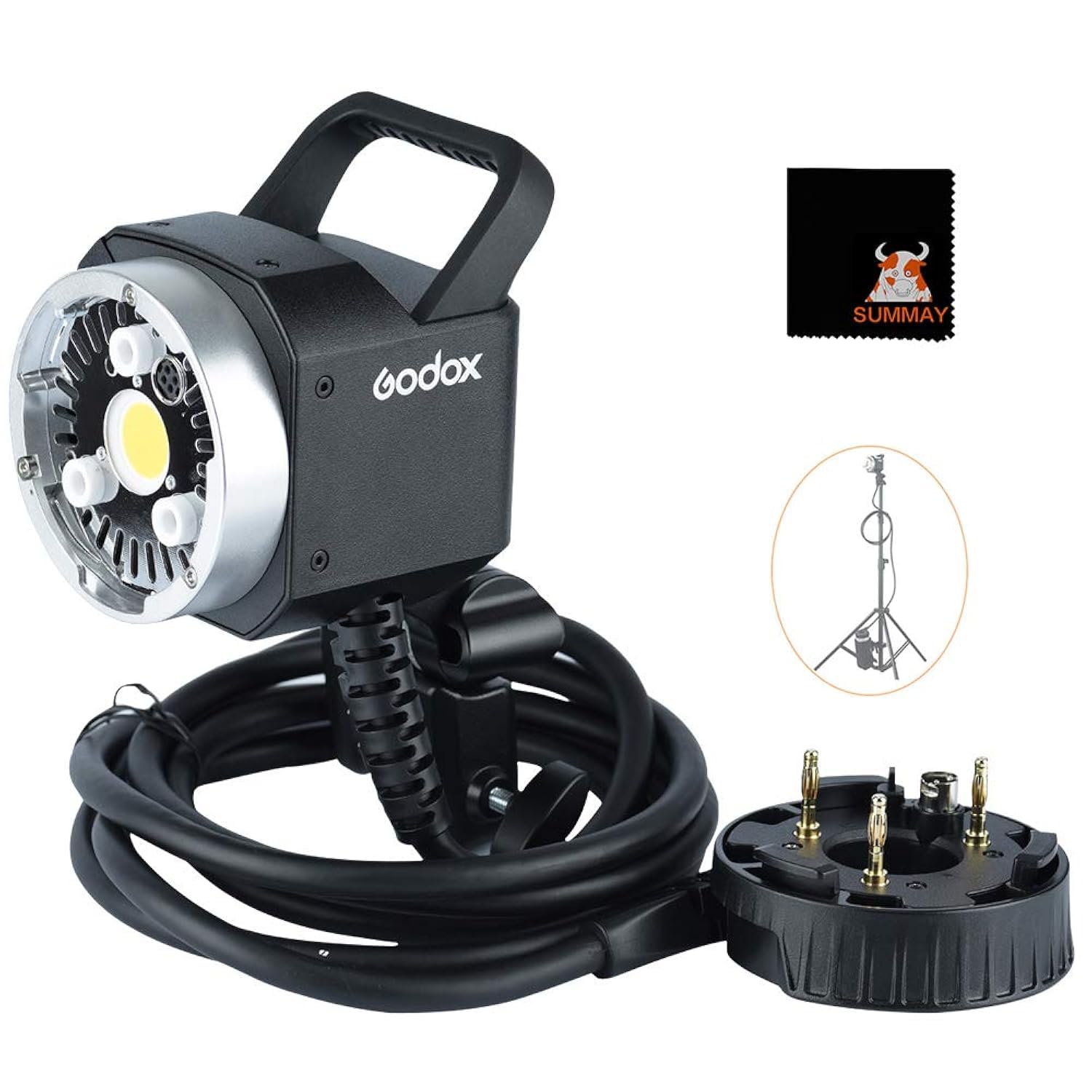 Godox H400P Extension Extra Head for Godox AD400Pro Flash Strobe