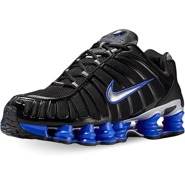 Amazon.com | Nike WMNS Shox TL - White / Metallic Silver
