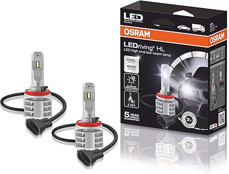 kit ledriving h11 cool white luces led para coche luces carretera y cruce 6000k pgj19 2
