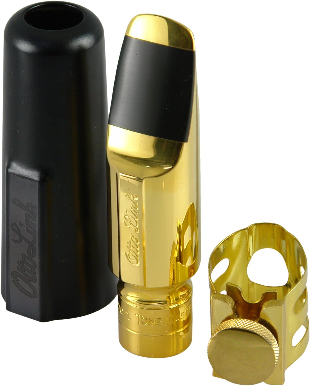 OTTO LINKOLMA 7 STAR Size 7 Star Super Tone Master Metal Mouthpiece for Alto Saxophone - Gold