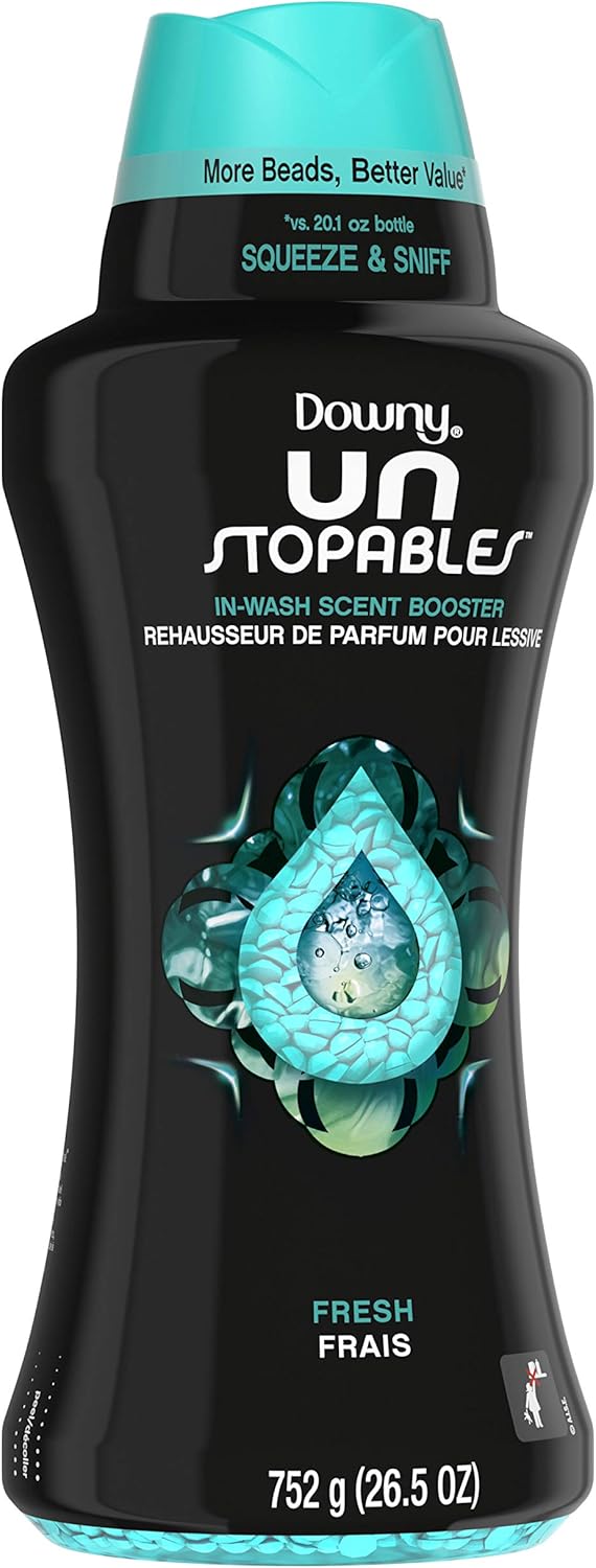 Downy Unstopables in-wash Scent Booster Beads, Fresh, 26.5 Ounce: Health & Personal Care