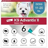 K9 Advantix II Flea &amp; Tick Topical for Medium Dogs 11&ndash;20 lbs., 6ct