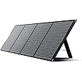 GROWATT 200W Portable Solar Panel for Power Station, 24V Foldable Solar Charger with Adjustable Kickstands, Universal Connector, Water & Dustproof for Outdoor Camping RV Off Grid System