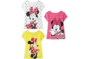 Disney Minnie Mouse T-Shirt (Sets) Daisy Duck Graphic Outfit Tee Infant Little Baby Toddlers Birthday to Girls Clothes