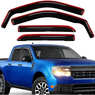 2S Tape BLACK Door Window Vent Visor Deflector For Genesis