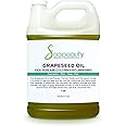 GRAPESEED OIL Cold Pressed Unrefined | 100% Natural Available in Bulk | Carrier for Essential Oils, Face, Skin, Hair Moisturizer, Soap Making | 7 LBS