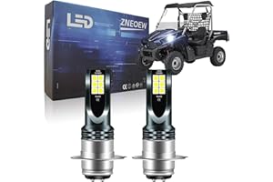 ZNEOEW P15D H6 H6M ATVS UTV LED Bulbs Compatible with 1996-2016 Kawasaki Yamaha Rhino 660 450 Big Bear 400 Mule 610 600 Bansh