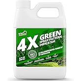 4X Green Spray Pattern Indicator Dye for Lawns &amp; Gardens, 32oz | Not Rocket Sciences Concentrated Turf Marker, Makes 128 Gallons, Non Staining Formula, Easy to Use, Ideal Fertilizer Marking
