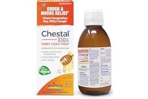 Boiron Chestal Honey Children's Cough Syrup for Nasal and Chest Congestion, Runny Nose, and Sore Throat Relief - 6.7 Fl oz