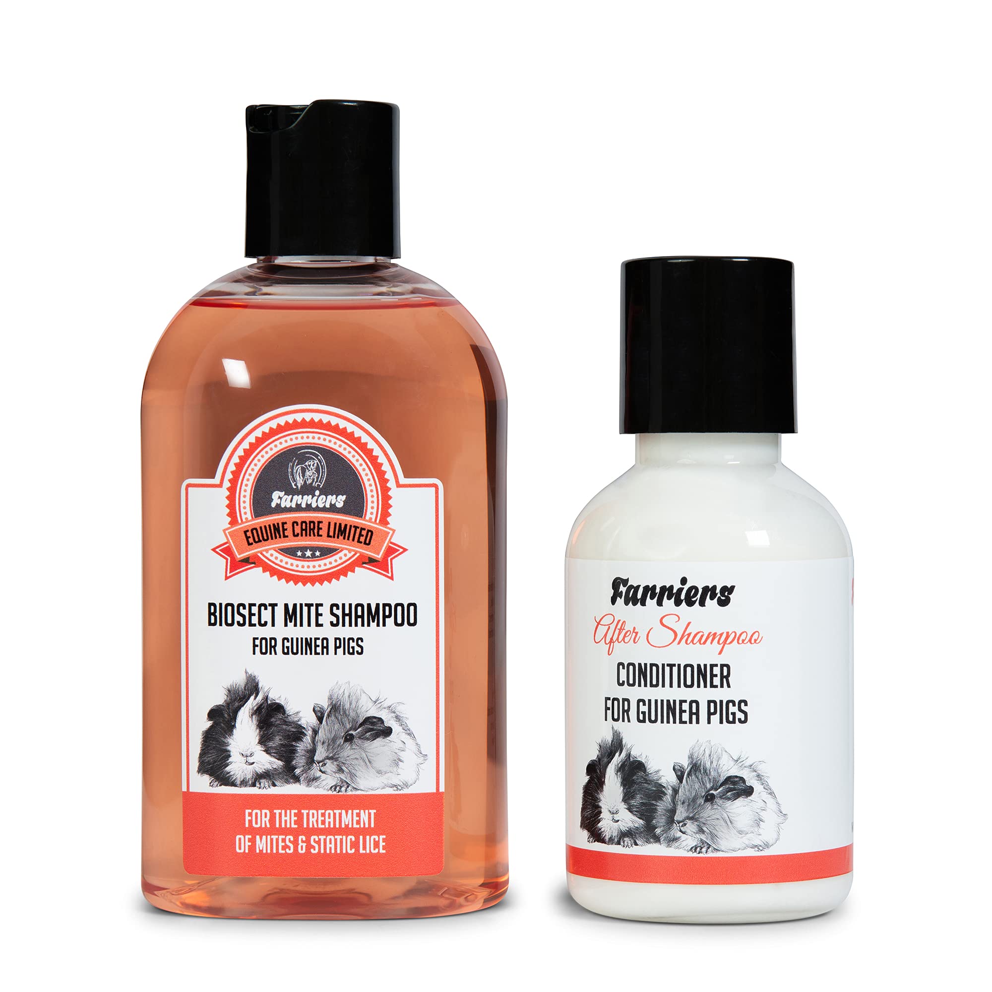 Farriers Guinea Pig Mite Shampoo & Conditioner (375ml)