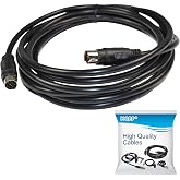 HQRP 9-pin Male to 9-pin Male (M/M) Audio Input Cable Compatible with Bose 302580-1001 Replacement for Lifestyle 135 235 48 T10 V20 ; CineMate 130 ; SoundTouch 130