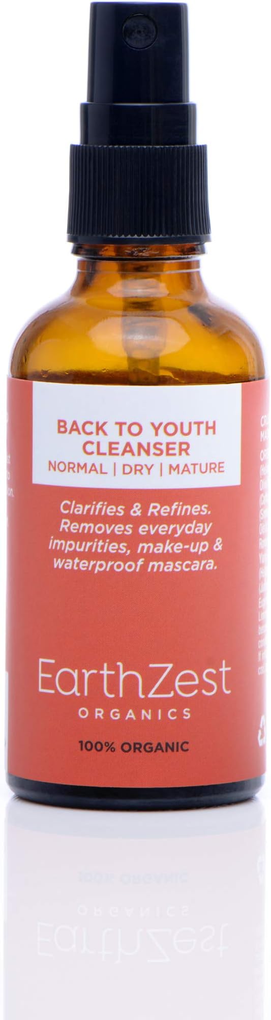 Anti-Ageing Facial Cleanser for Men & Women with Normal, Dry, Sensitive, Mature Skin inc Eczema. Removes Dirt & Make-Up without Stripping Skin. 100% Organic, Natural & Certified Vegan. NO Synthetics