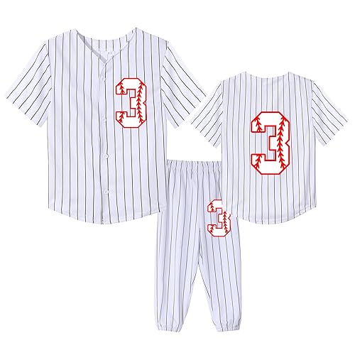 Yuji Itadori Toddler Boys Girls Baseball Pants Striped Sport