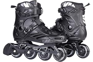 JGMLZK Inline Skates, High Performance Roller Skates with Washable Lining for Men Women Adult Beginners