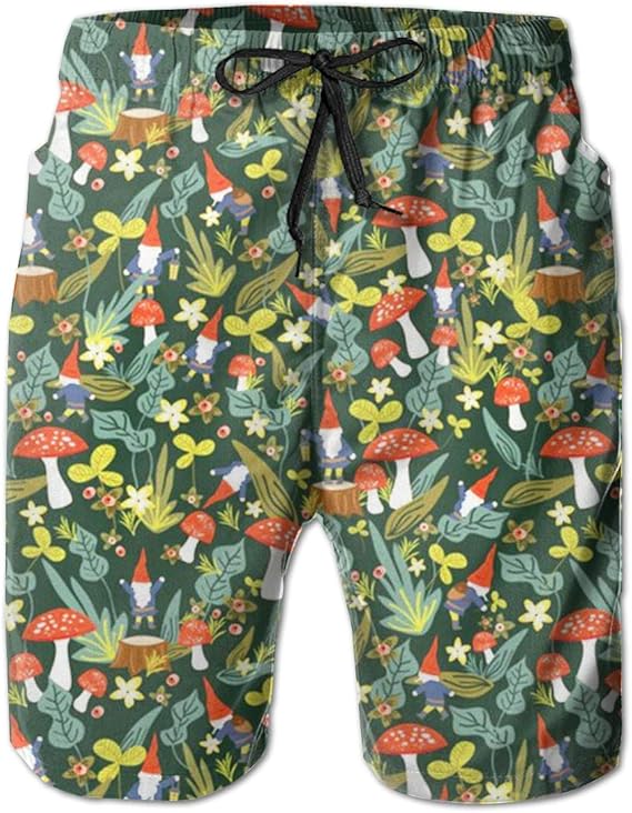 Amazon Co Jp ウッドランドノーム サーフパンツ メンズ ショーツ 水着 海水 海パン 水陸両用 通気速乾 メッシュインナー付き 水着と 普段着両方 ゴムウェストビーチパンツ 服 ファッション小物