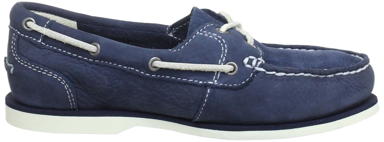 timberland women's leather boat shoes