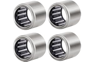 XIKE POWER UNLIMITED TRANSPORT XIKE 4 Pcs HK1712 17x23x12mm Needle Roller Bearings Open Ends.