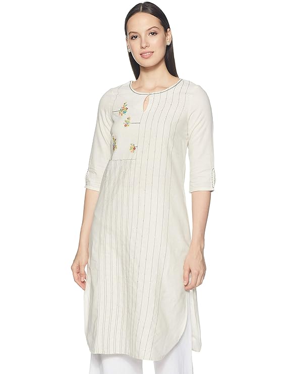 Women's Cotton straight Kurta