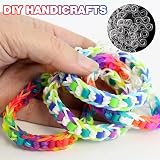 Siqian Loom Bands S Clips 240Pcs Clear Rubber Band Connectors Refill Kit view 4