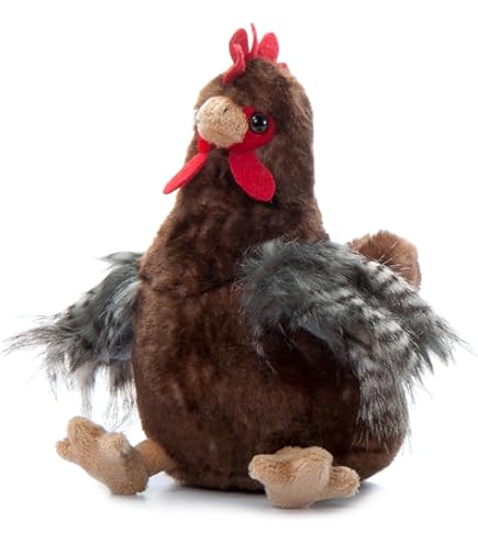 Buy Adore Plush Company Standing Penny The Hen Chicken With Eggs And Nest Stuffed Animal Toy, 12" Online At Low Prices In India - Foto 6