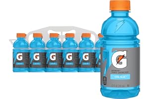 Gatorade Frost Thirst Quencher, Glacier Freeze, 12 Fl Oz Bottles, 12 Pack
