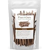 Licorice Root Chew Sticks (Mulethi) 1 lb. - Glycyrrhiza Glabra - Yashimadhu Dried Whole Natural Root from Turkey - Premium Herbal Botanical