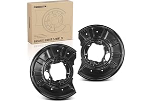 A-Premium Rear Brake Dust Shield Compatible with Select Mercedes-Benz Models - E250 2014-2016, E300 2012-2016, E350, E400, E5
