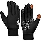 aopow Kid Gloves Kids Touchscreen Gloves - Winter Warm Cold Weather Touch Screen Running Thermal Riding Cycling for Boys Girls