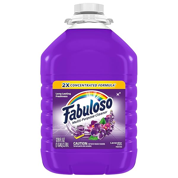 FABULOSO MULTI-PURPOSE CLEANER 2X CONCENTRATED, LAVENDER – 128 FL OZ