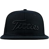 Power Caps Titties 3D Golf Hat Snapback Cap PGA Flat Bill Brim