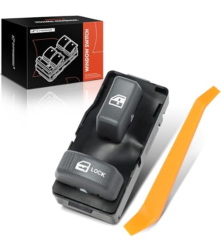 Passenger Side Power Window Switch For Chevrolet Avalanche & GMC Yukon (Right Front Replacement)