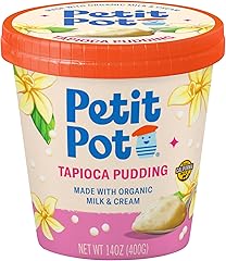 Petit Pot Organic Tapioca Pudding - 14 oz - Made with Milk and Cream