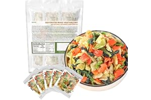 SIJIYUNLI-Dehydrated mixed vegetable dry 200g/7.05oz Suitable for instant noodles, instant soup, oatmeal Congee and Fried Ric
