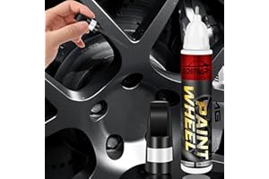 XDOTOAR Dark Gun Gray Rim Touch Up Paint, Efficient Car Wheel Scratch Repair for Tesla Model Y 3 X S, Color Accurate, Long lasting Adhension, Quick Drying, Easy to Use, Two in One, Resists Water, Uv Rays