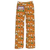 BRIEF INSANITY Fall, Autumn, & Halloween Themed Pajama Pants - Men & Women Loose Fit Lounge Pants, Comfy Loungewear, S-XXL