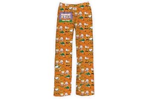 BRIEF INSANITY Fall, Autumn, & Halloween Themed Pajama Pants - Men & Women Loose Fit Lounge Pants, Comfy Loungewear, S-XXL