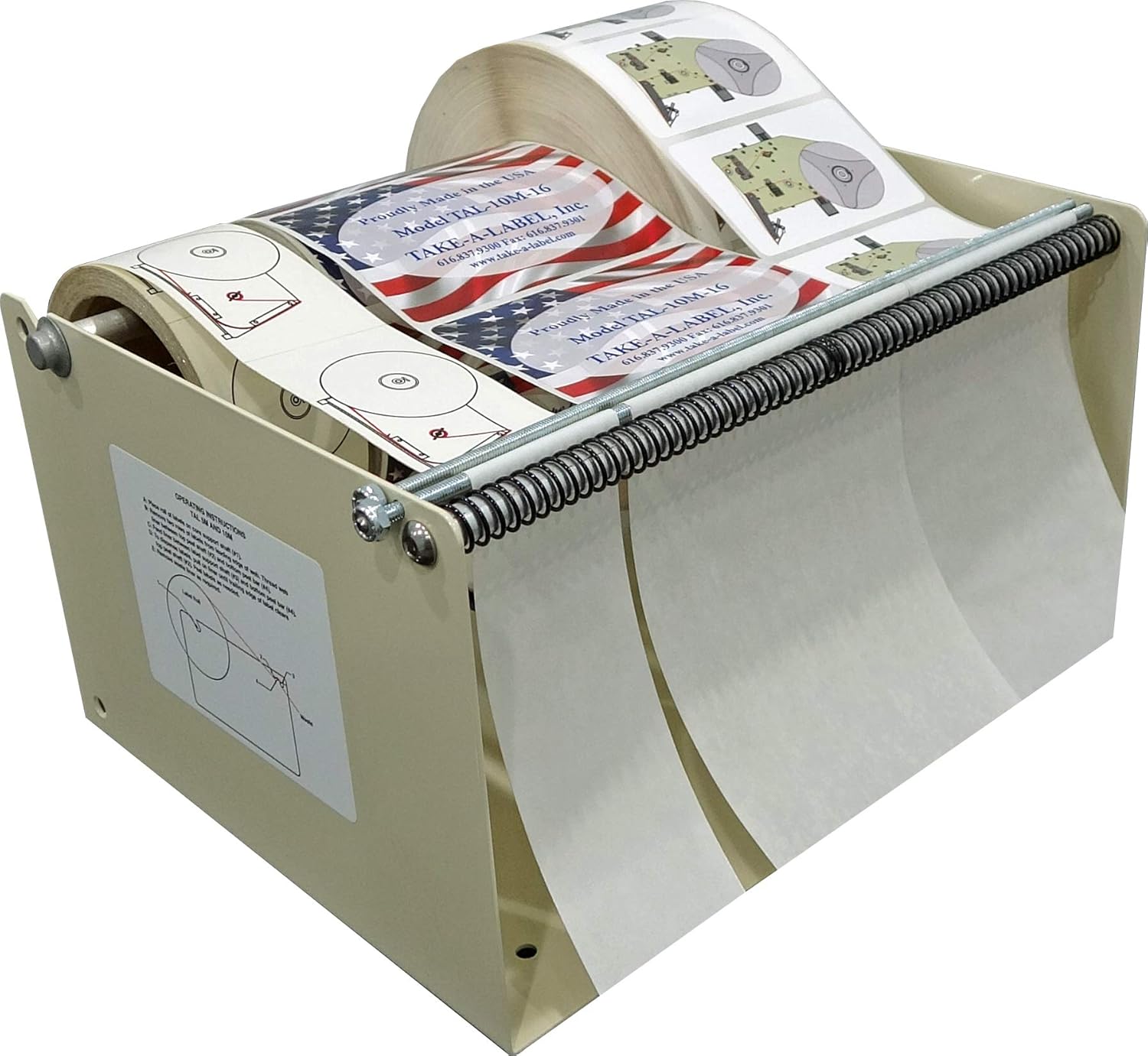 Take-a-Label TAL-10M Manual Label Dispenser (81882): Industrial & Scientific