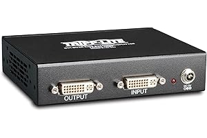 Tripp Lite B140-004 DVI Over Cat5 Extender/Splitter 4-Port TAA/GSA (Black)