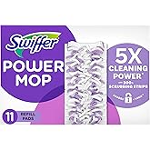 Swiffer PowerMop Multi-Surface Mopping Pad Refills for Floor Cleaning, 11 Count