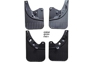WGGDRAQQ 4pcs Mud Flaps Splash Guards for Toyota Tacoma 2024 2025 Front Rear Mud Guards Auto Car Accessories