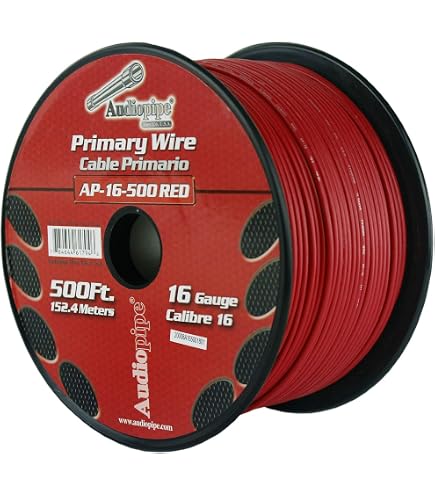 Audiopipe 12 Gauge 100' Feet Blue Car Audio Home Primary Remote Wire AP 12 100