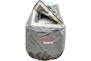 BroilPro Accessories Propane Tank Cover Fits 20-Pound Steel Propane Cylinder - Brown.