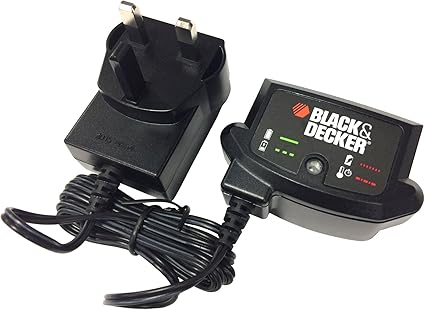 Black And Decker Genuine 18v Cordless Li Ion Battery Charger 240v Amazon Co Uk Diy Tools