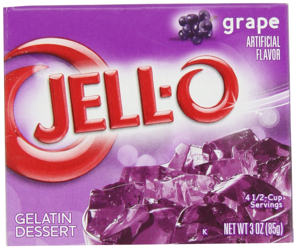 JellO Gelatin Dessert, Berry Blue, 3Ounce Boxes (Pack of