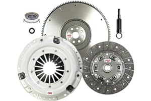 ClutchMaxPRO Heavy Duty OEM Clutch Kit with Flywheel Compatible with Subaru Baja Crosstrek Forester Impreza Legacy Outback Saab 9-2X 2.0L 2.5L EJ251 EJ252 EJ253 FB20 FB25 (CP15004HDFW-CK)