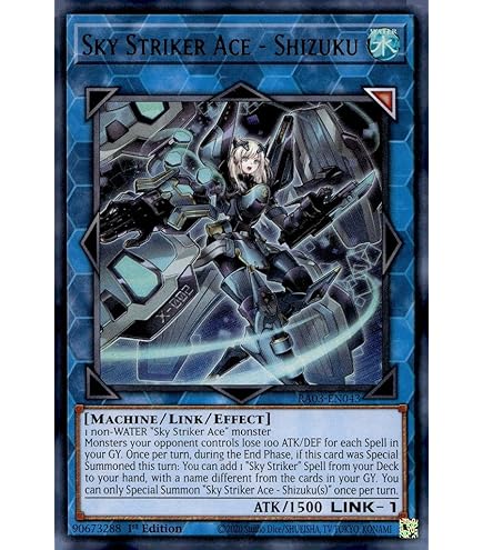 Amazon.com: Yu-Gi-Oh! - Sky Striker Ace - Hayate - MP19